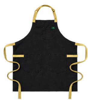 Black Gabardine Chef Aprons