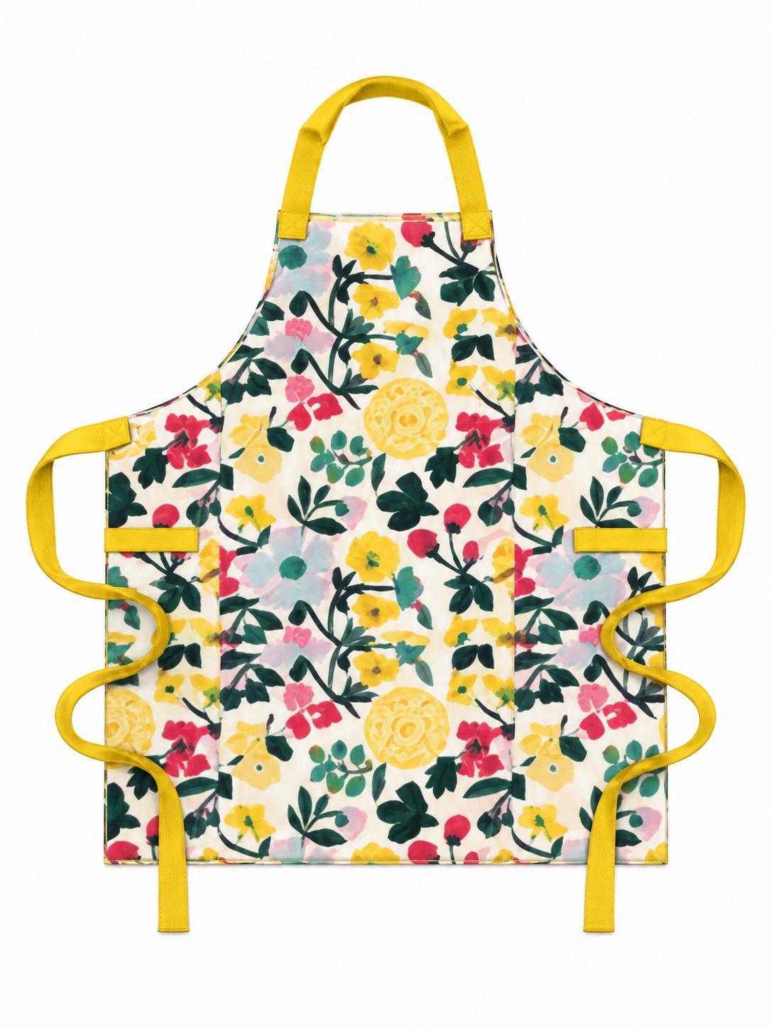 Retro Flower Yellow reverse view