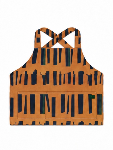 Imprevue Stripes Brown Smock Aprons