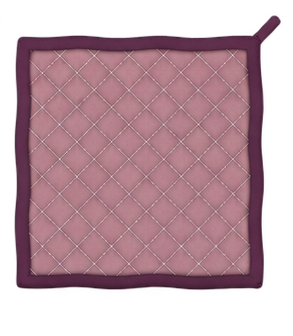 Light Purple Sailcloth Pot Holders
