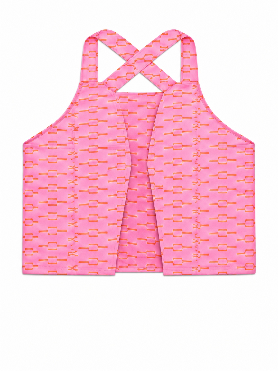 Lucky Loom Southwest Pink reverse view